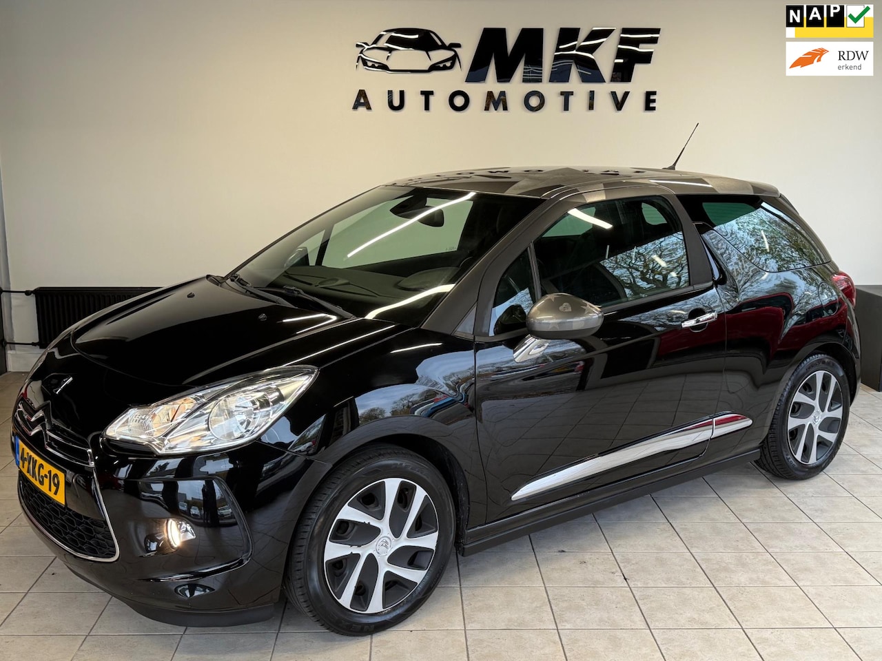Citroën DS3 - Fab. 1.2 VTi So Chic ECC/LEER/LIMITED EDITION! - AutoWereld.nl