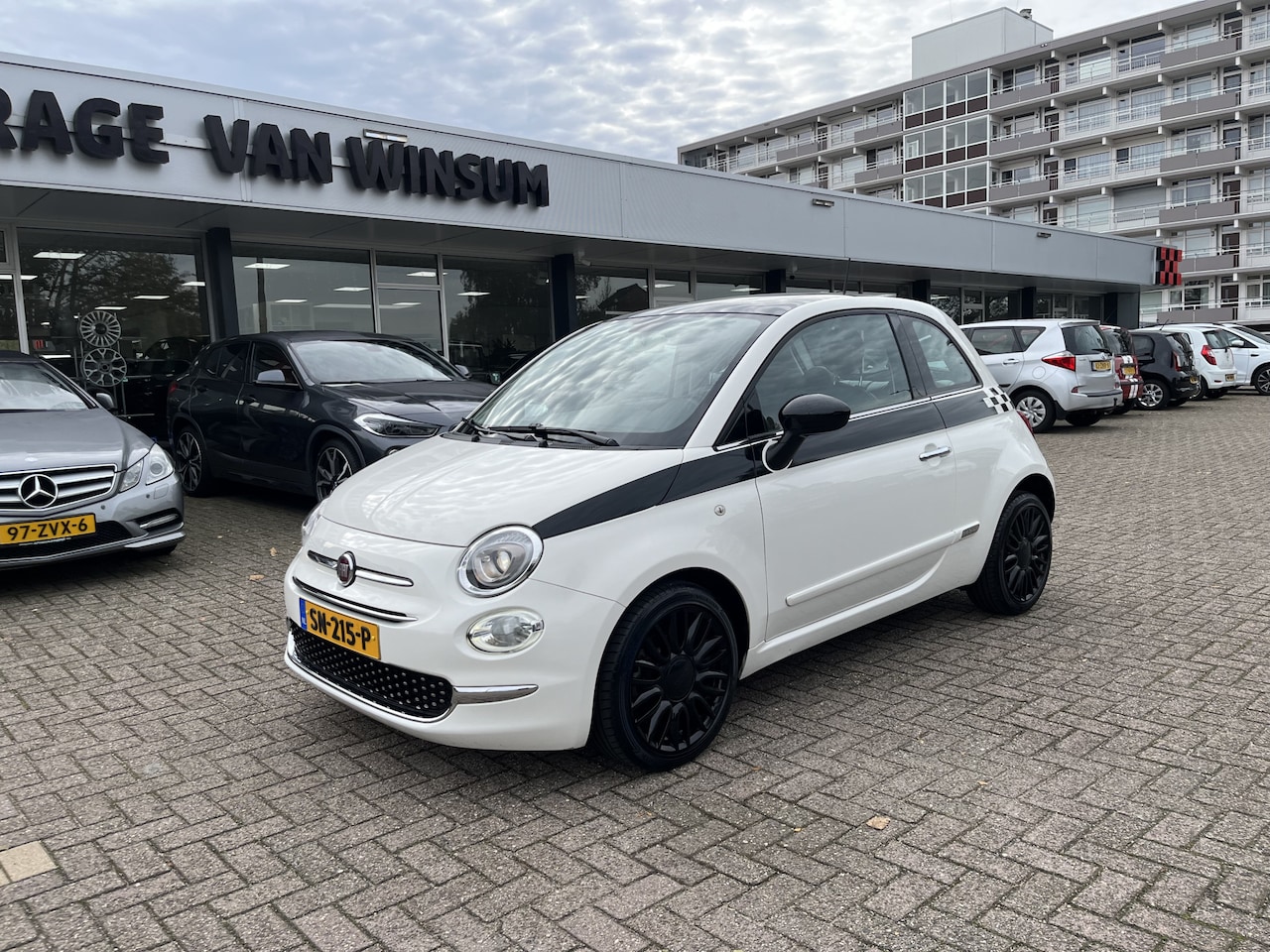 Fiat 500 C - 0.9 TwinAir Turbo Lounge Automaat Panodak Cruise Leer. Nap - AutoWereld.nl