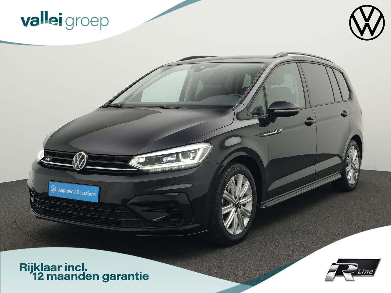 Volkswagen Touran - 7 pers. 1.5 TSI 150 pk DSG Highline Business R / R-Line | LED koplampen | Stoel- /achterba - AutoWereld.nl