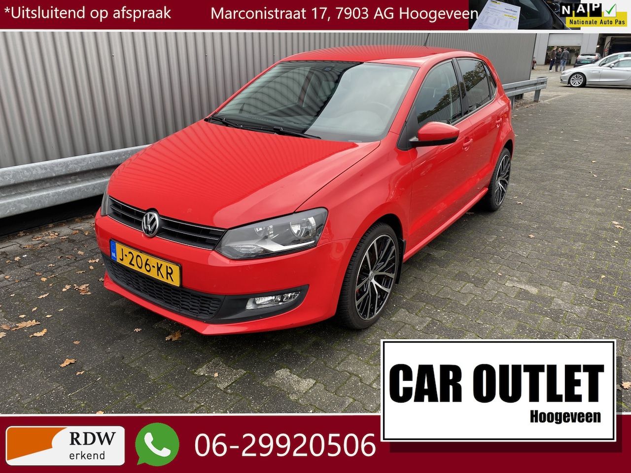 Volkswagen Polo - 1.2 TSI Highline AUTOMAAT, 5-Drs, Clima, Navi, CC, LM, – Inruil Mogelijk – - AutoWereld.nl