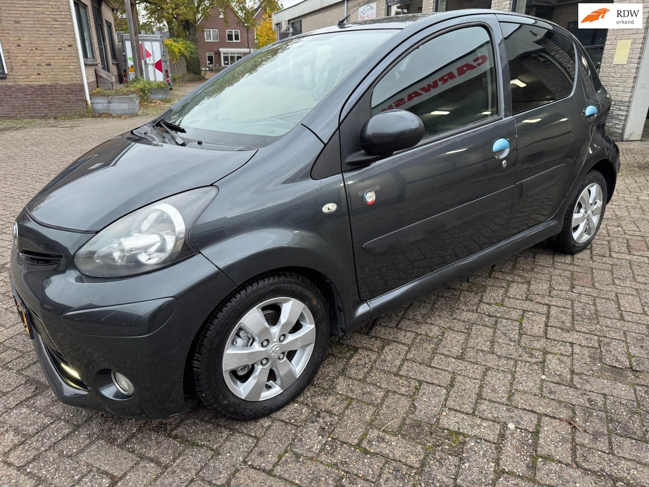 Toyota Aygo - 1.0 VVT-i Aspiration AIRCO AUTOMAAT 169111 KM KLEINE BEURT GEHAD NW APK AFLEVERING.LM VELG - AutoWereld.nl