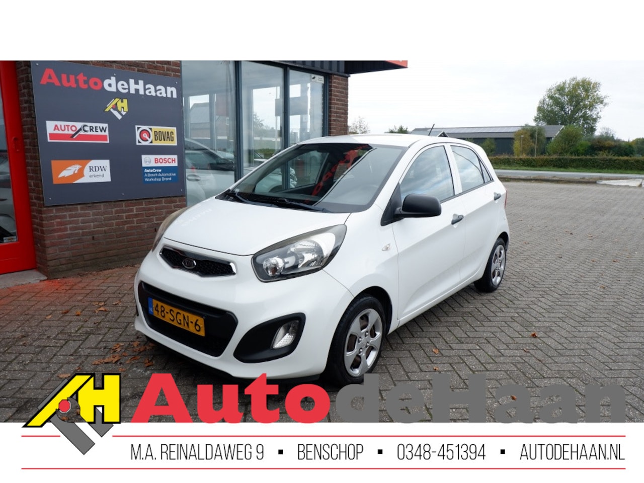 Kia Picanto - 1.0 CVVT Comfort P. Airco/Rijklaar - AutoWereld.nl