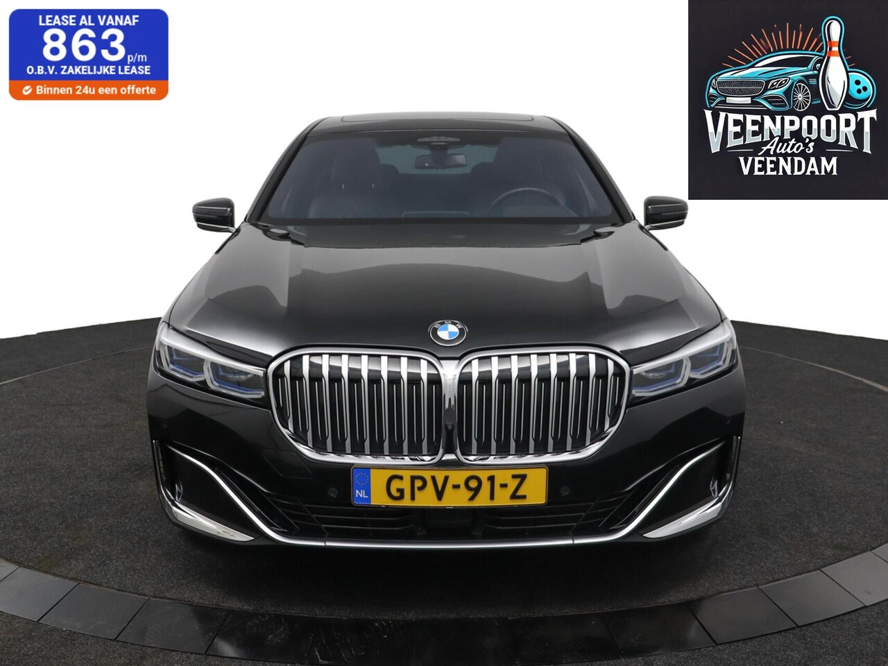 BMW 7-serie - 745e 394PK High Executive M-Sport, Pano, Laser Light, 360 Cam, Soft Close - AutoWereld.nl