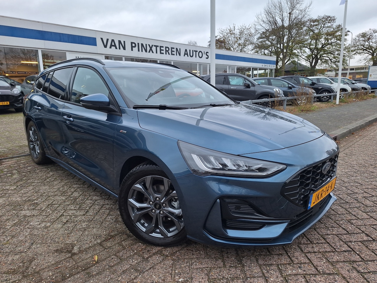 Ford Focus Wagon - 1.0 EcoBoost Hybrid ST Line stoel/stuur/voorruitverwarming - AutoWereld.nl