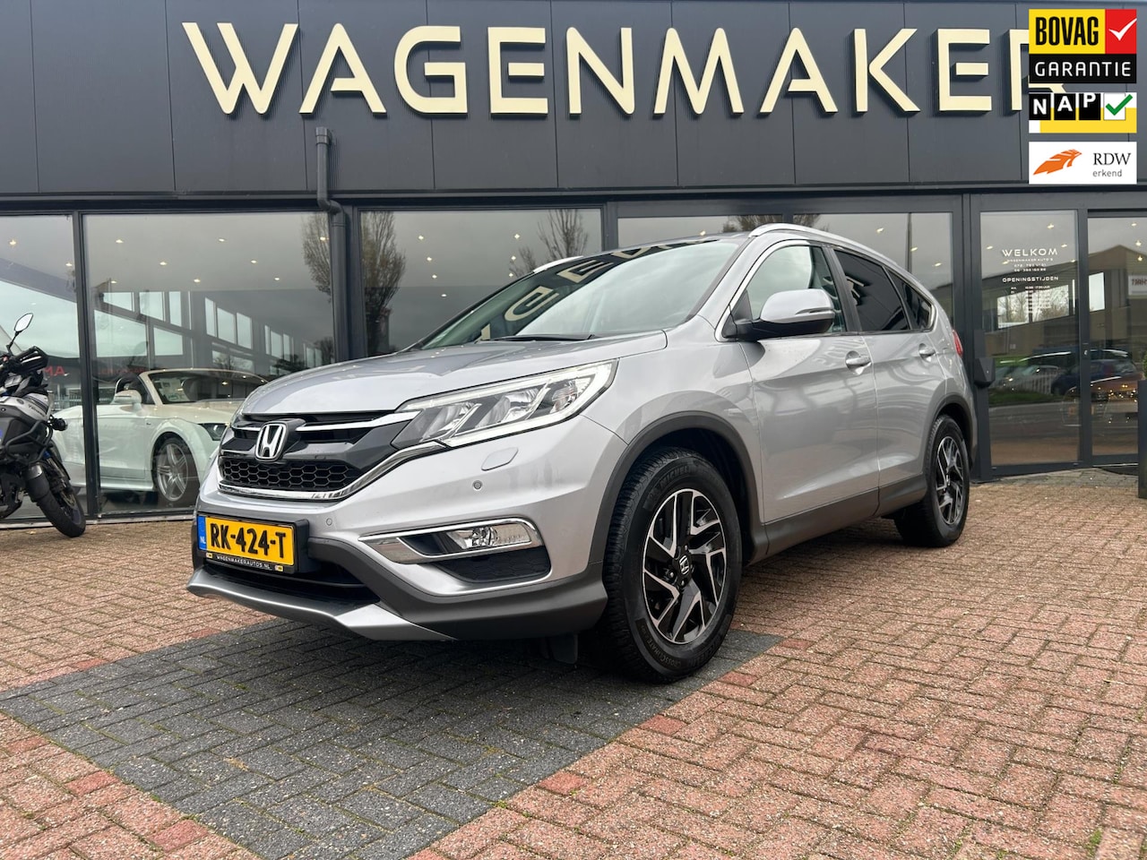Honda CR-V - 2.0 Elegance Clima|Cruise|NAVI|CAM|Dealer Onderhouden - AutoWereld.nl