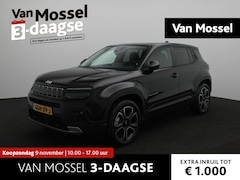 Jeep Avenger - Summit 54 kWh | Led Verlichting | 18'' lichtmetalen velgen | lederen stoelen |