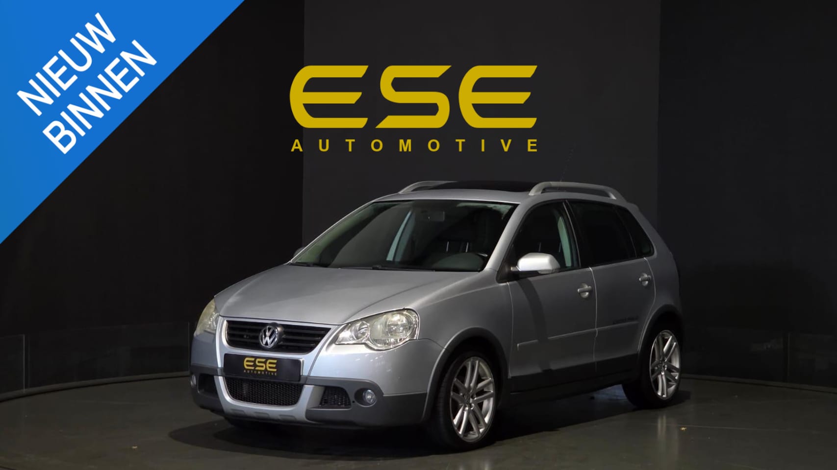 Volkswagen Polo - 1.4-16V Cross schuif-/kanteldak | Cruise | Airco - AutoWereld.nl