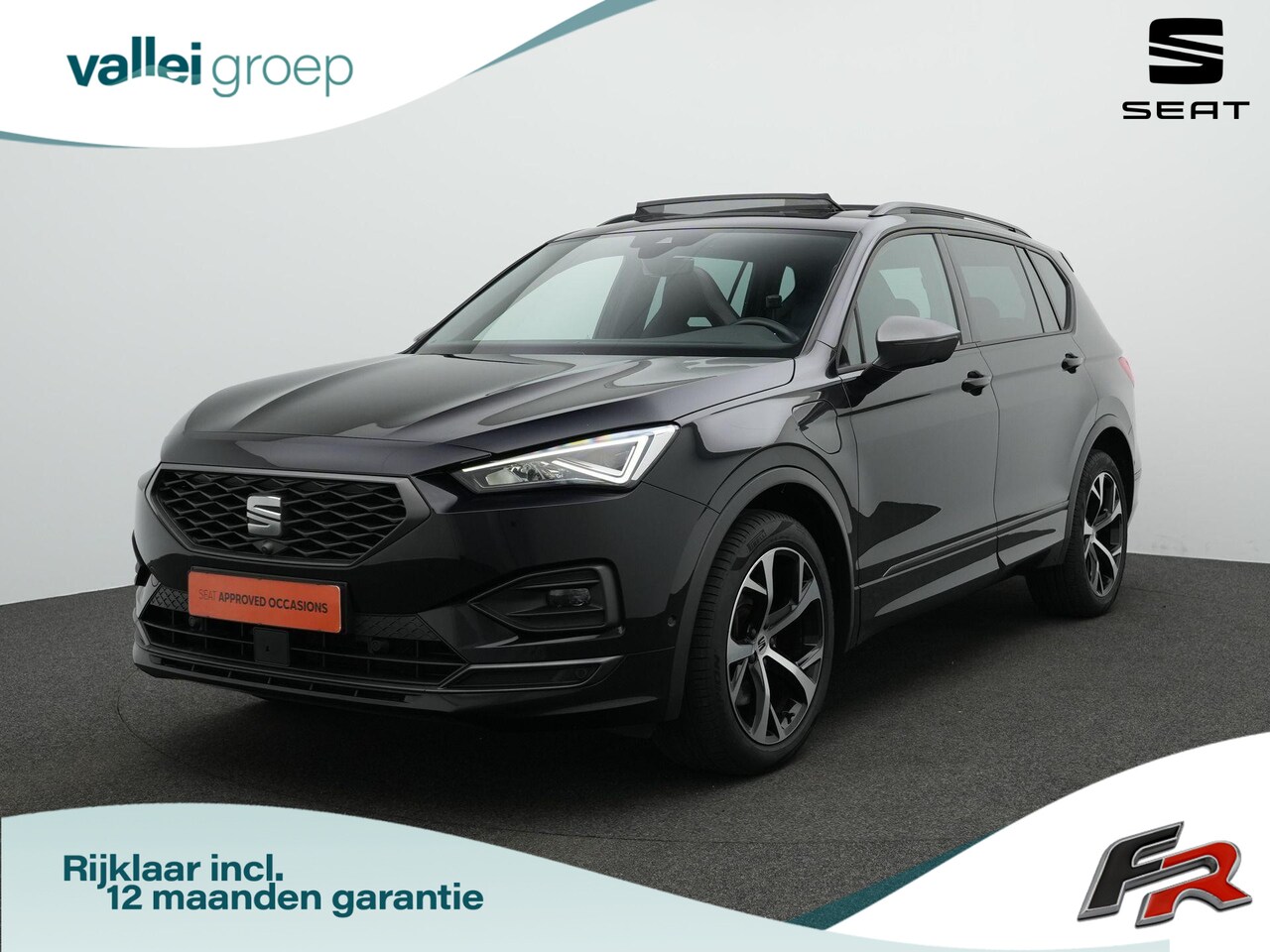 SEAT Tarraco - 1.4 TSI e-Hybrid 245 pk DSG PHEV FR Business Intense | Panoramadak | Trekhaak | Adaptief o - AutoWereld.nl