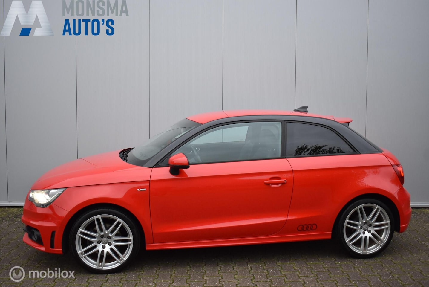 Audi A1 - 1.4 TFSI S-Line Misanorot Airco Cruise Navi 18" LMV ZGOH Nette auto! APK 07-2026 - AutoWereld.nl