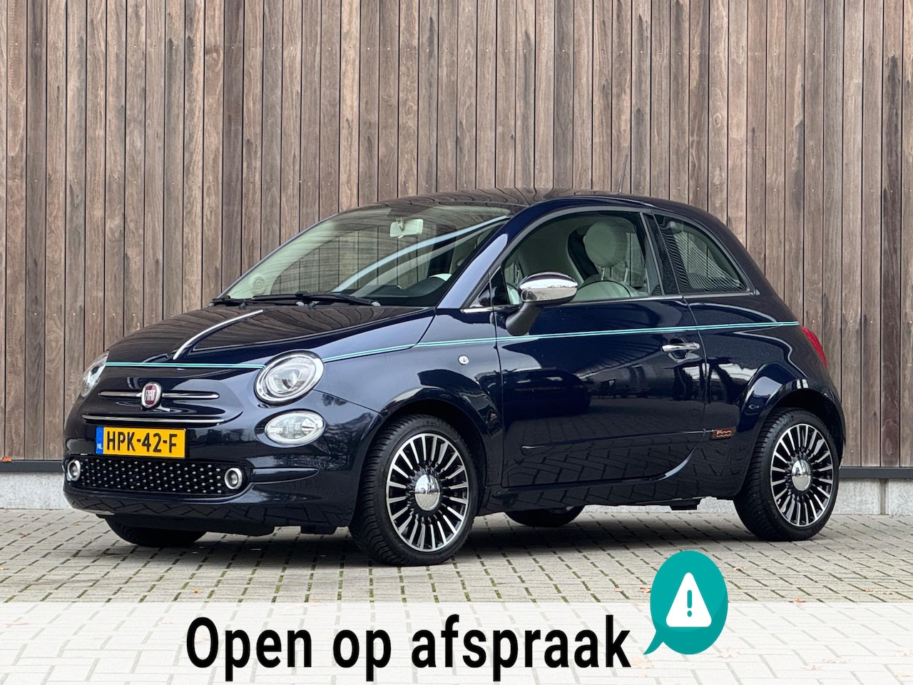Fiat 500 - 1.2 Riva |Pano|Beats|Leder| - AutoWereld.nl