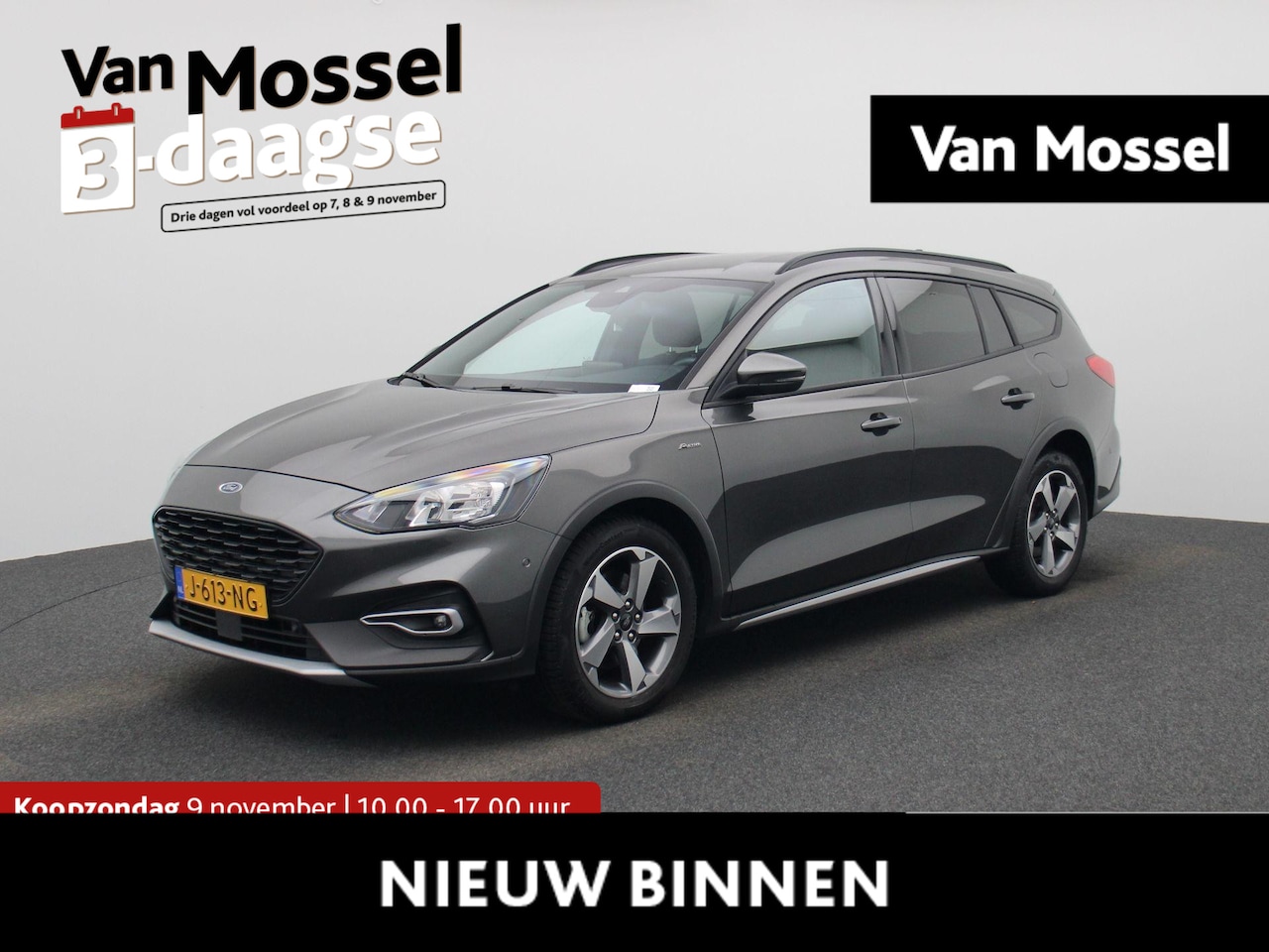 Ford Focus Wagon - 1.0 EcoBoost Hybrid Active X Business | ACHTERUITRIJCAMERA | STOEL + STUURWIELVERWARMING | - AutoWereld.nl