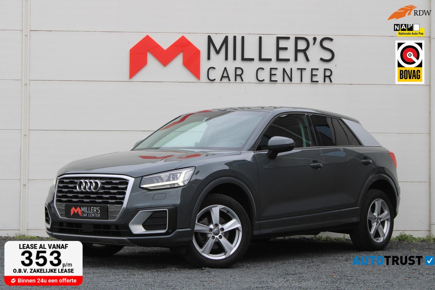 Audi Q2 - 35 TFSI CoD Sport MATRIX LED LEDER STOELVERWARMING - AutoWereld.nl
