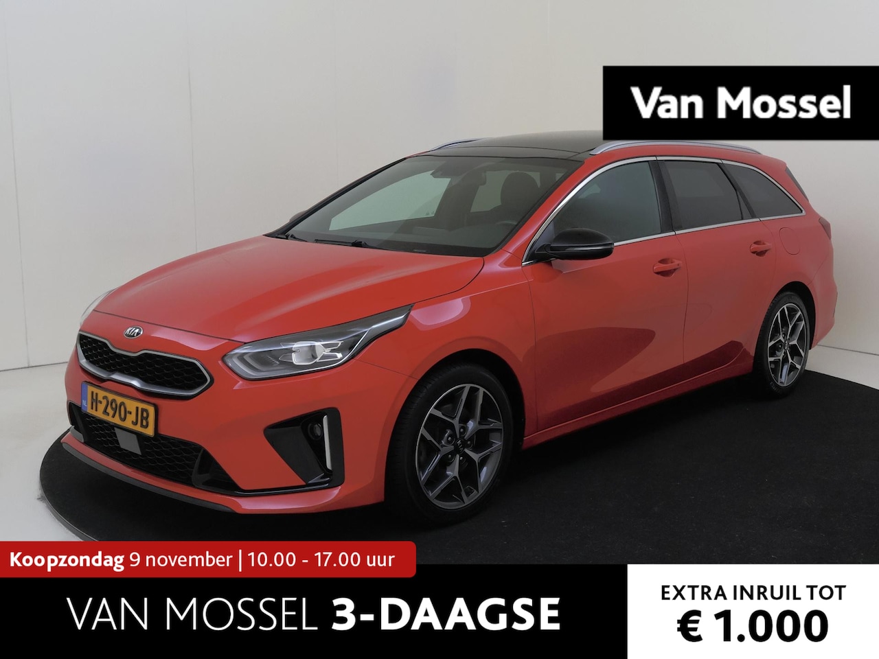 Kia Cee'd Sportswagon - Ceed 1.0 T-GDi GT-Line | Navigatie | Camera | Stoel-stuurverwarming | Trekhaak - AutoWereld.nl