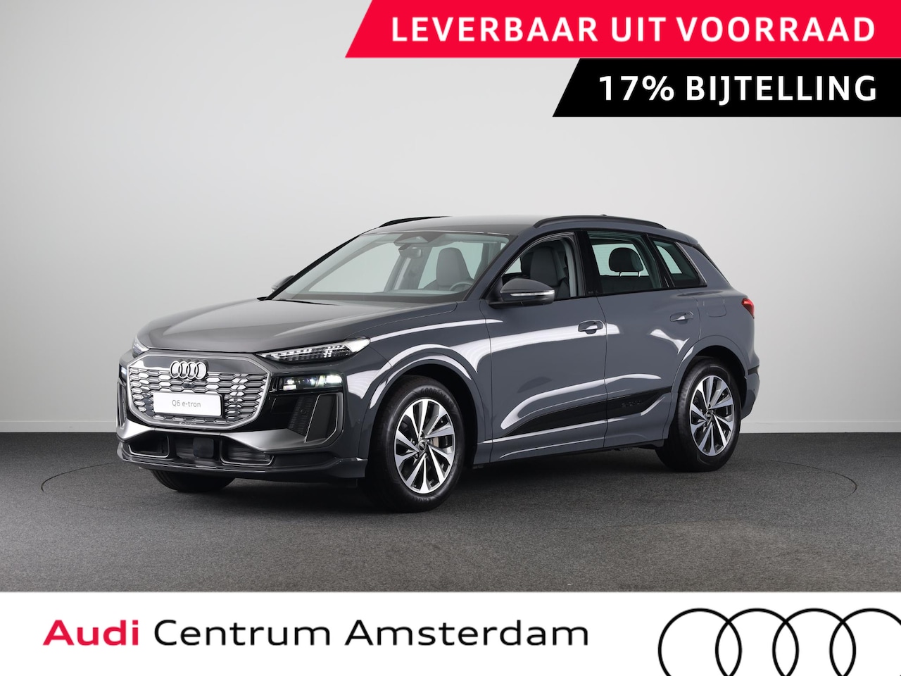 Audi Q6 SQ6 e-tron - Advanced edition e-tron perf 225kW/306pk 100Kwh Ha Tech Plus pakket, sportstoelen met lede - AutoWereld.nl