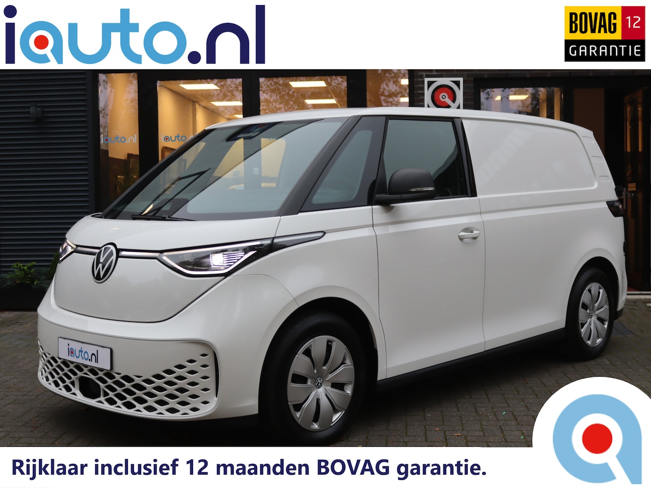 Volkswagen ID. Buzz Cargo - 77 kWh 204pk Achterdeuren/IQ.Light/Keyless/App-Connect/Alarm/ACC/PDC/DAB - AutoWereld.nl
