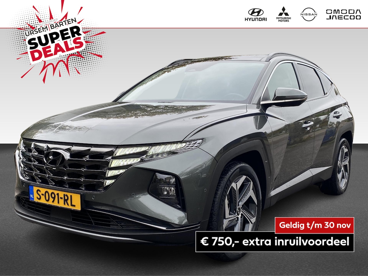 Hyundai Tucson - 1.6 T-GDI PHEV Premium Sky 4WD | Afneembare Trekhaak - AutoWereld.nl