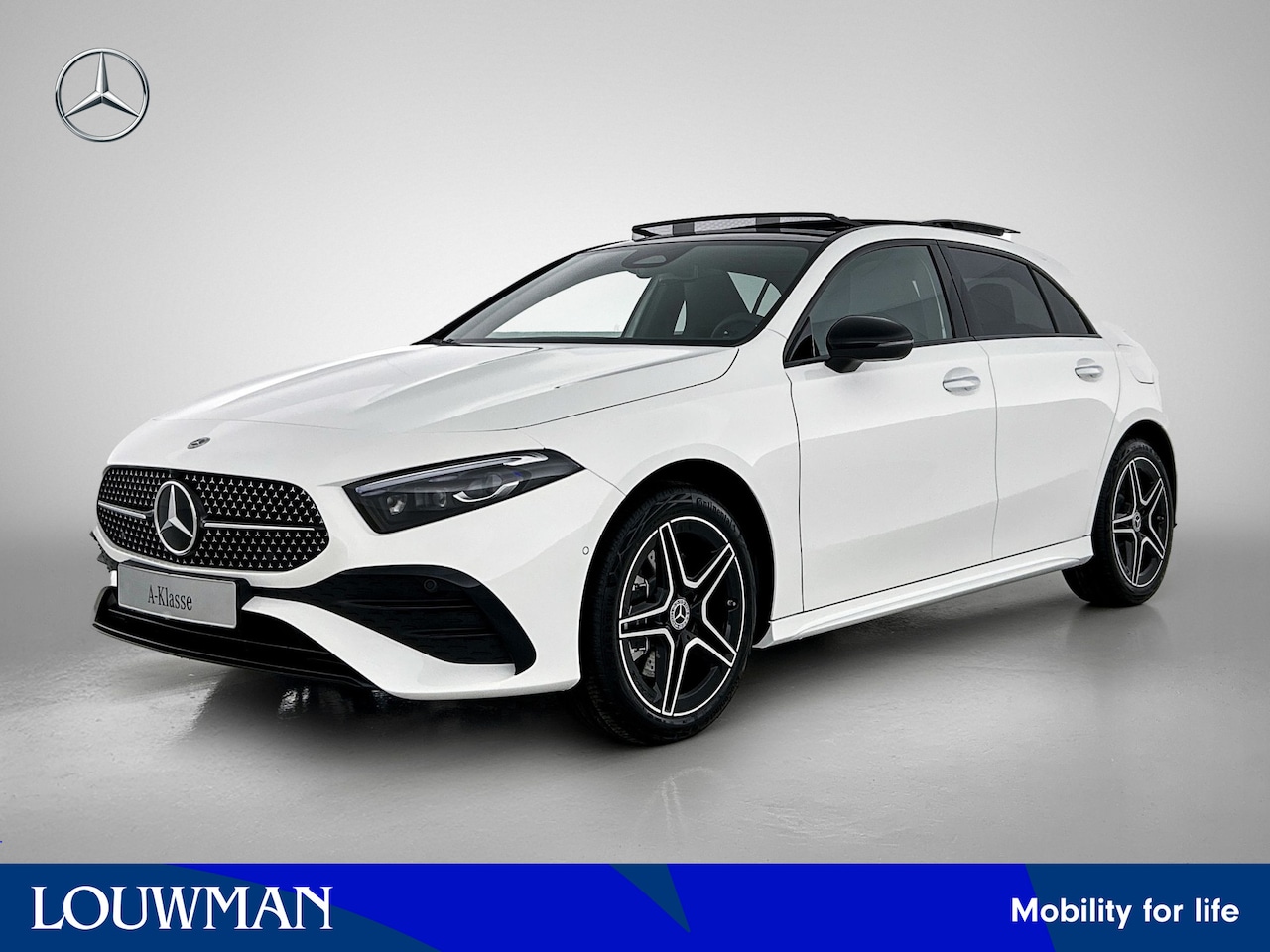 Mercedes-Benz A-klasse - 250 e Business Solution AMG | Nightpakket | Panoramaschuifdak | Multibeam LED | Stoelverwa - AutoWereld.nl