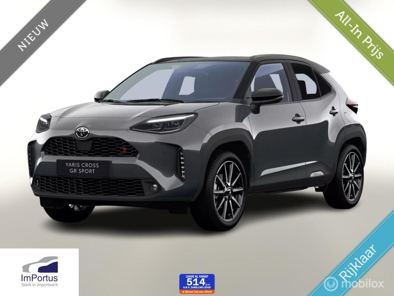 Toyota Yaris Cross - 1.5 Hybrid 130 GR Sport > Snel leverbaar! - AutoWereld.nl