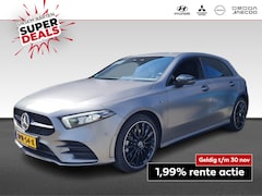 Mercedes-Benz A-klasse - 250 e Premium | widescreen | 19"AMG velgen | sfeerverlichting | blind-spot | trekhaak |