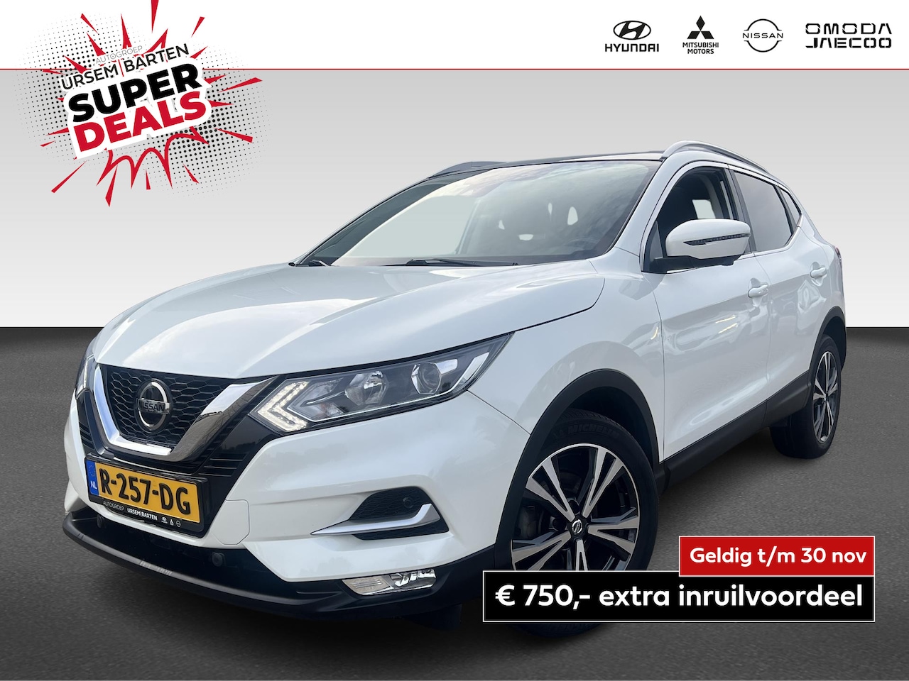 Nissan Qashqai - 1.3 DIG-T Tekna  | Automaat - AutoWereld.nl