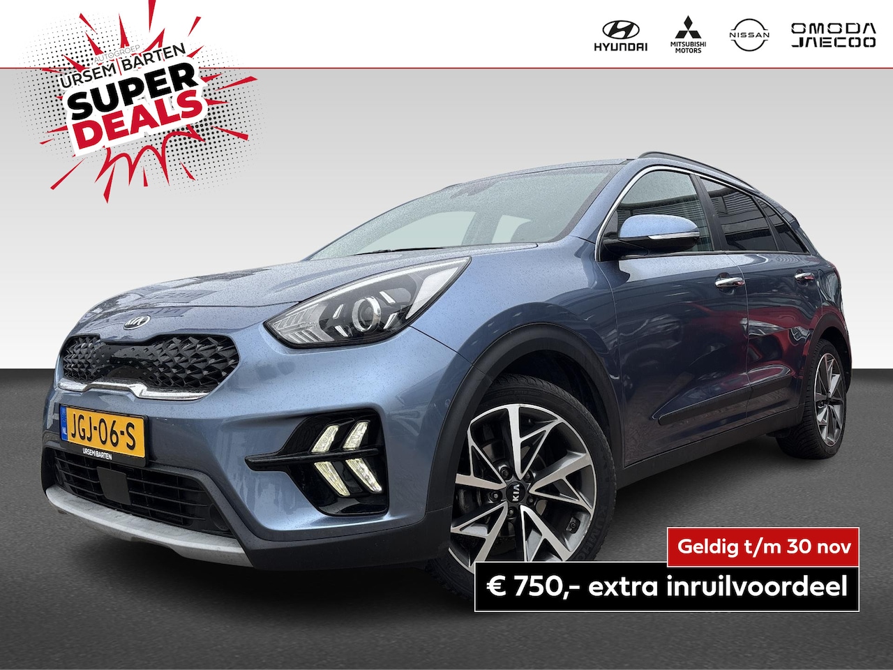 Kia Niro - 1.6 GDi Hybrid DynamicPlusLine 1.6 GDi Hybrid DynamicPlusLine - AutoWereld.nl