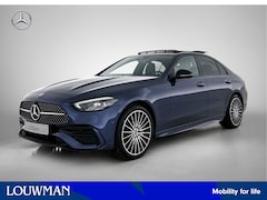 Mercedes-Benz C-klasse - 300 e Business Solution AMG | Nightpakket | Trekhaak | Antidiefstalpakket GUARD 360° Plus
