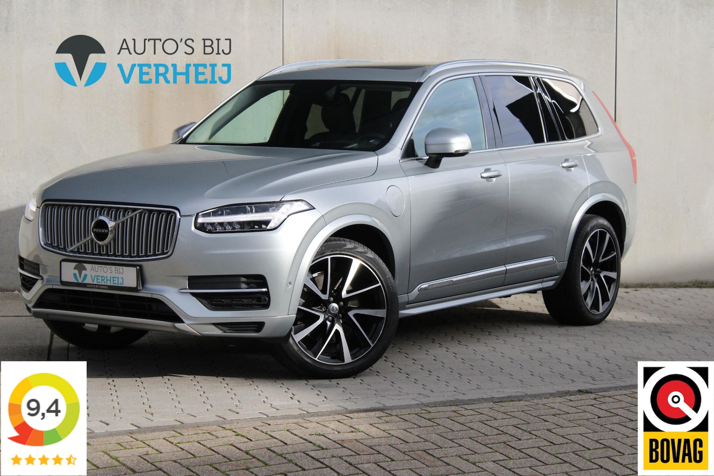 Volvo XC90 - 2.0 T8 Twin Engine AWD Inscription / 7 PERS / PANO DAK / LUCHTVERING / TREKHAAK / 390 PK - AutoWereld.nl