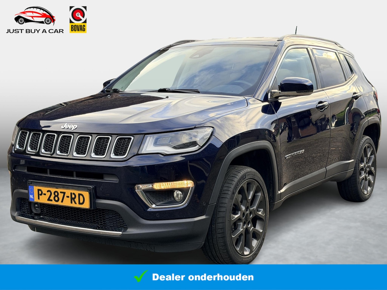 Jeep Compass - 1.4 MultiAir Limited 4x4 Apple CarPlay & Android / Winterpakket / Camera / Dab / Visibilit - AutoWereld.nl