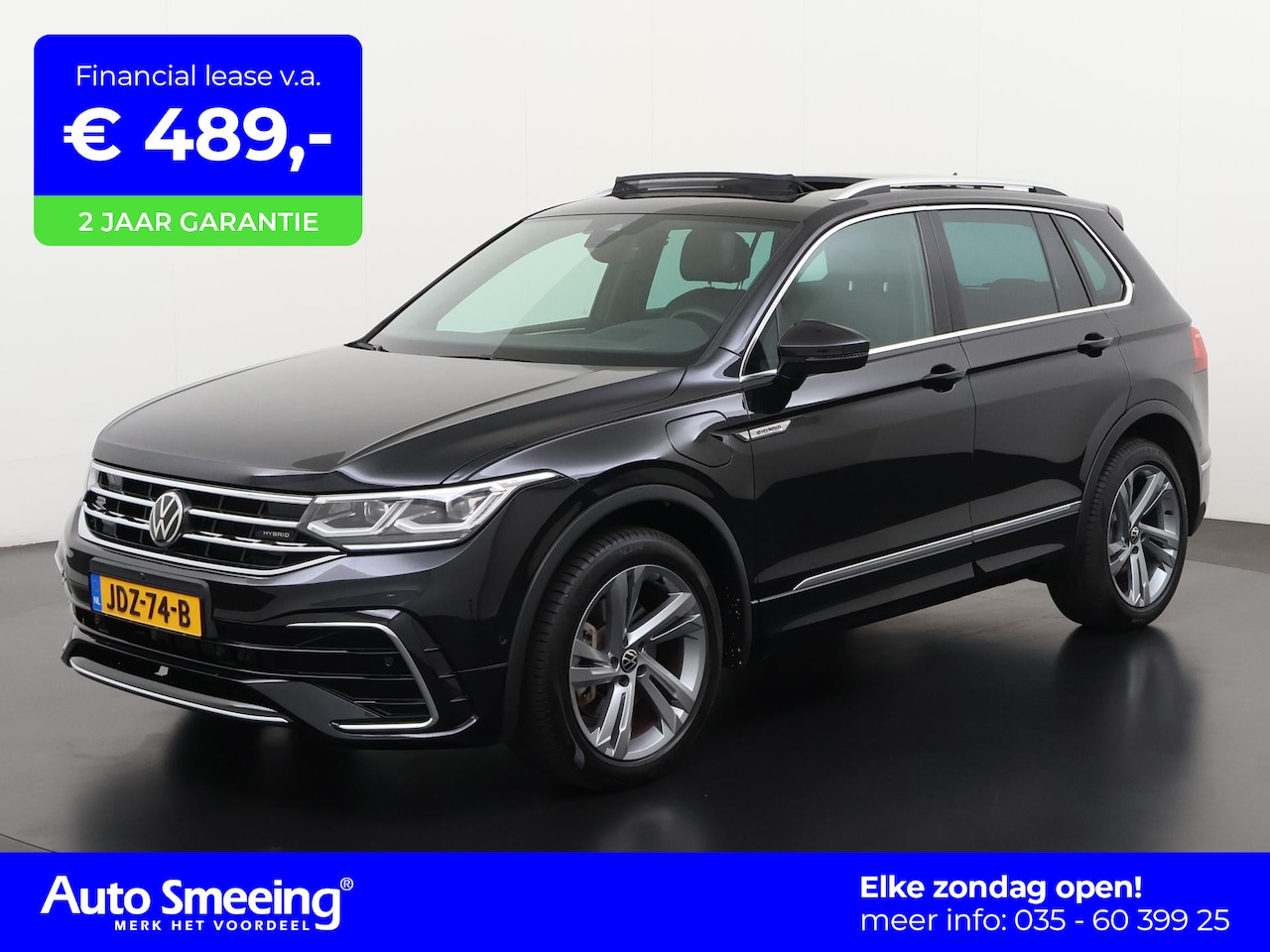 Volkswagen Tiguan - 1.4 TSI eHybrid R-Line | Panoramadak | Leder | Memory stoel | Head Up | Zondag Open! - AutoWereld.nl