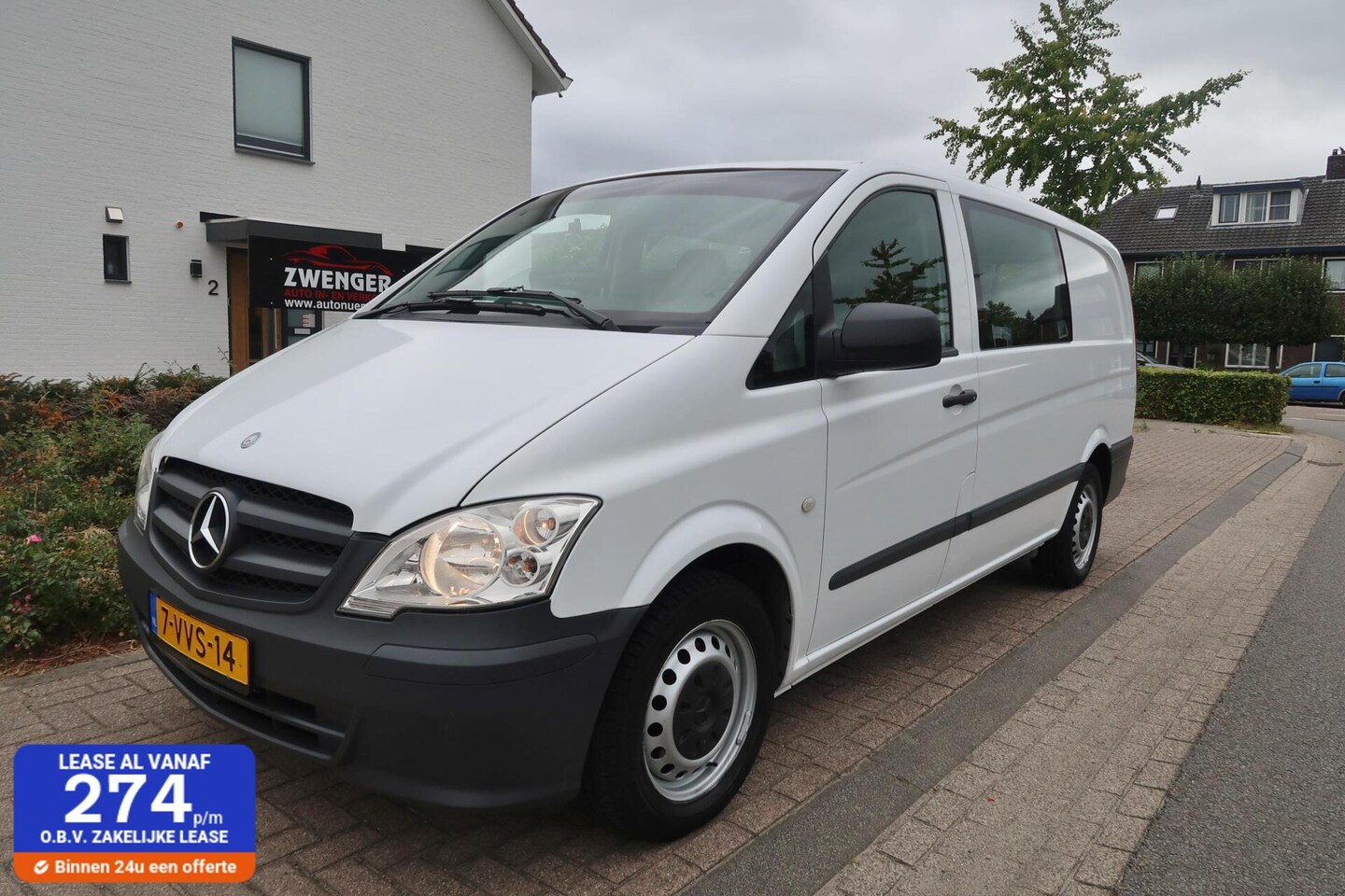 Mercedes-Benz Vito - Bestel 113 CDI 320 Lang Aut ROLSTOELVERVOER|JOYSTEER|AIRCO|PDC|FACELIFT|ZEER MOOI - AutoWereld.nl
