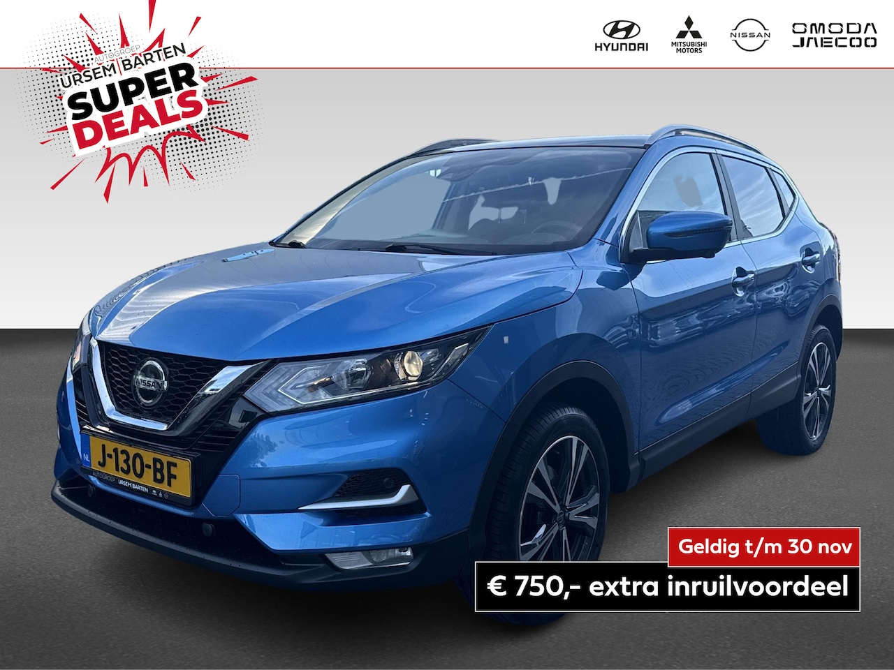 Nissan Qashqai - 1.3 DIG-T N-Connecta | Navigatie | Achteruitrijcamera - AutoWereld.nl