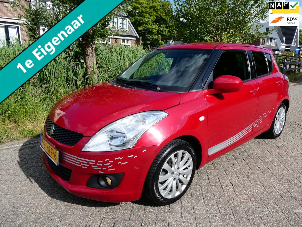 Suzuki Swift - 1.2i 94pk 5-deurs 1e eig. Clima Cruise Keyless Trekhaak Zuinig - AutoWereld.nl