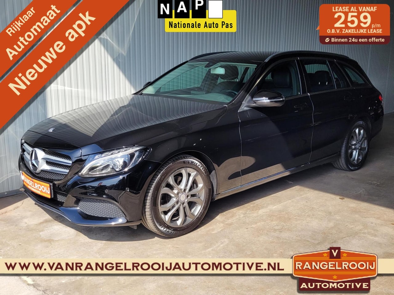 Mercedes-Benz C-klasse Estate - 180 Prestige Aut., sportst., stoelv., LED verl., 17" lmv - AutoWereld.nl