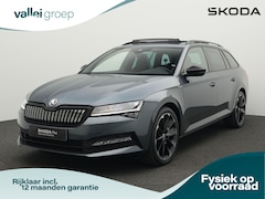 Skoda Superb Combi - 1.4 TSI 218 pk DSG iV Sportline Business | Panoramadak | Trekhaak | Geheugenstoelen | Matr