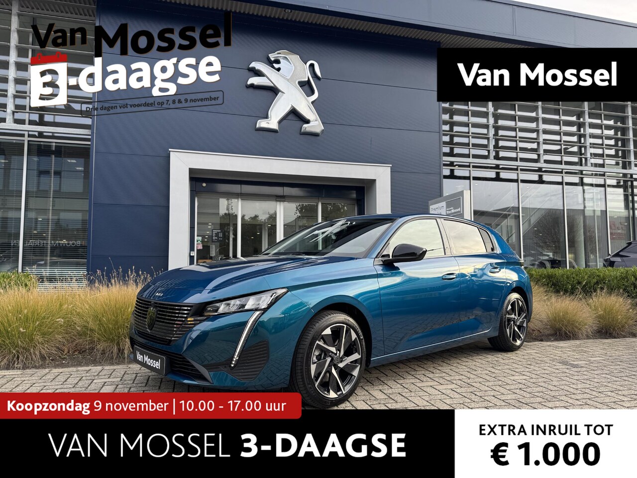 Peugeot 308 - Hybrid 145 e-DCS6 Allure l Voorraad l Access & Navigation Pack l Trekhaak - AutoWereld.nl
