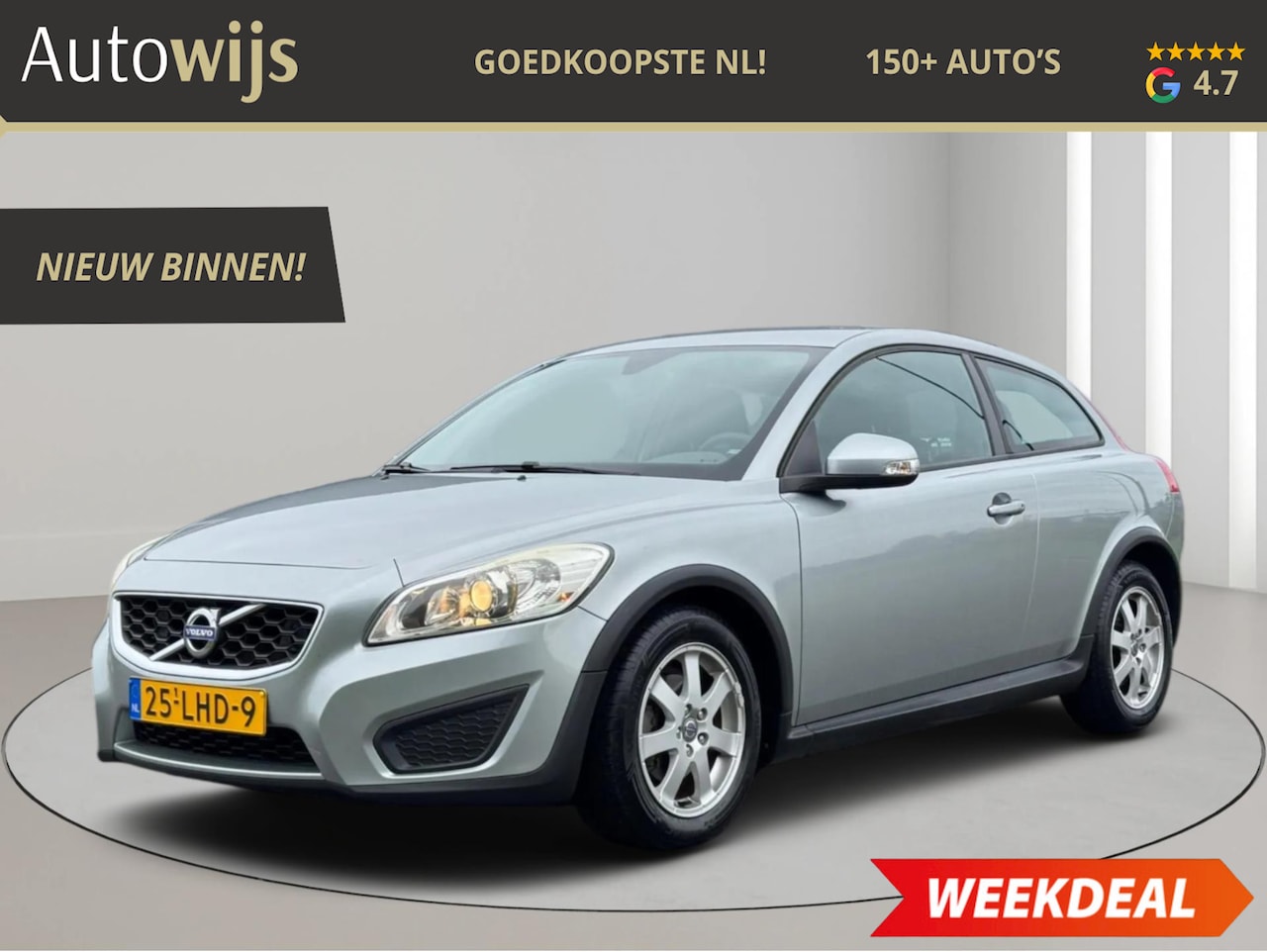 Volvo C30 - 1.6 Kinetic|NL AUTO|TREKHAAK|101PK|Xenon|Cruise|LM-VELG - AutoWereld.nl