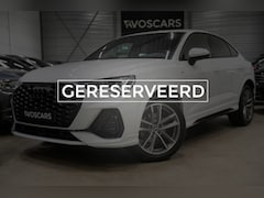 Audi Q3 Sportback - 35 TFSI S Edition * Alcantara - Keyless - Camera - Blind Spot - App