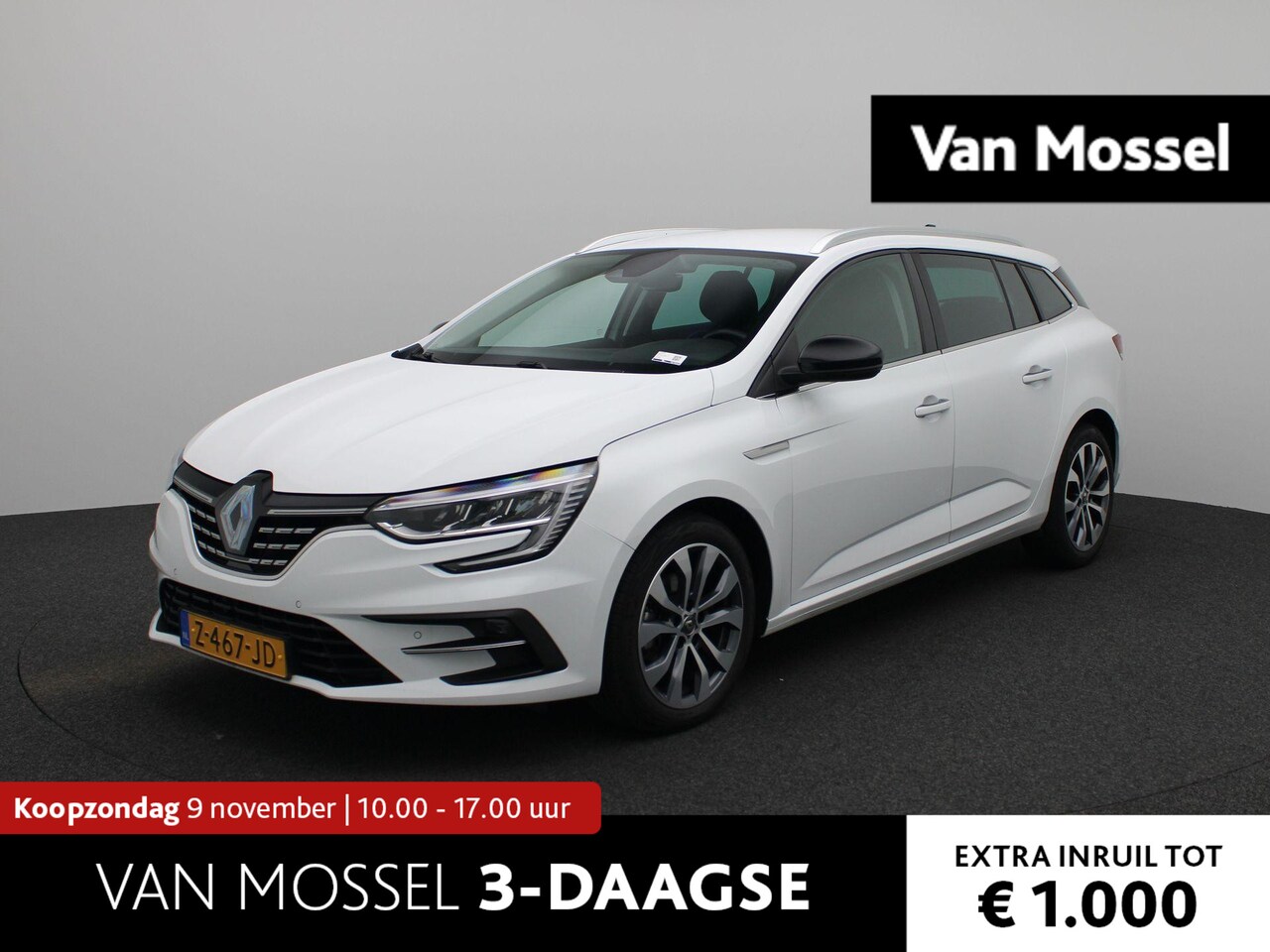 Renault Mégane Estate - 1.3 TCe 140 PK Techno Navigatie | Climate Control | Cruise Control | Parkeersensoren Voor - AutoWereld.nl