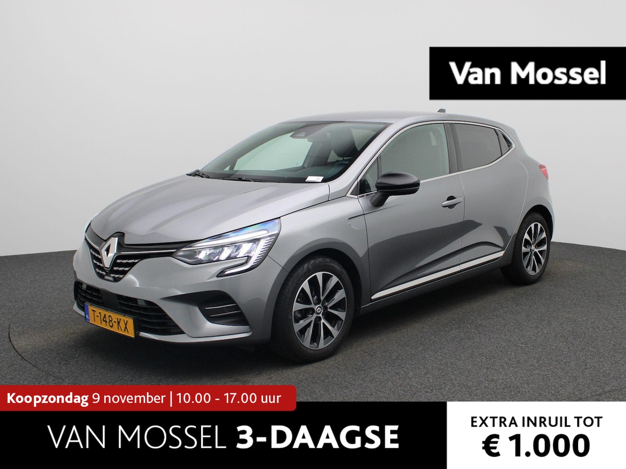Renault Clio - 1.0 TCe Techno 90PK | Navigatie | Achteruitrijcamera | Climate Control | Half-Leder | Appl - AutoWereld.nl