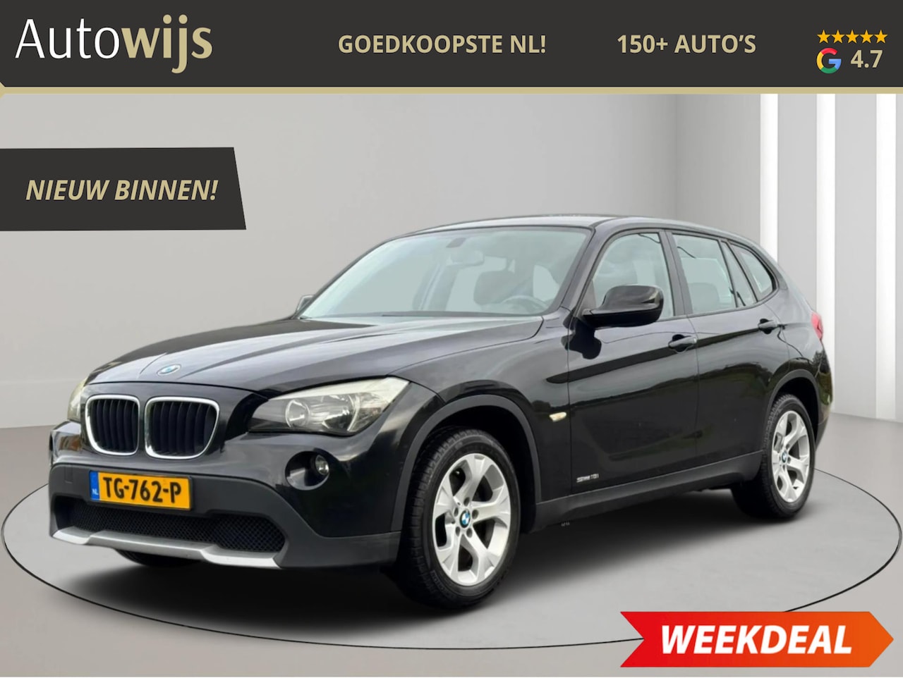 BMW X1 - SDrive18i|LM-VELG|Trekhaak|Navi|Goed onderhouden - AutoWereld.nl
