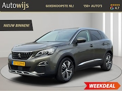 Peugeot 3008 - ALLURE|LEDER|PANO|AUT|360CAM|NL AUTO|DEALERONDERHOUDEN|D-RIEM VV|ELEKSTOELEN