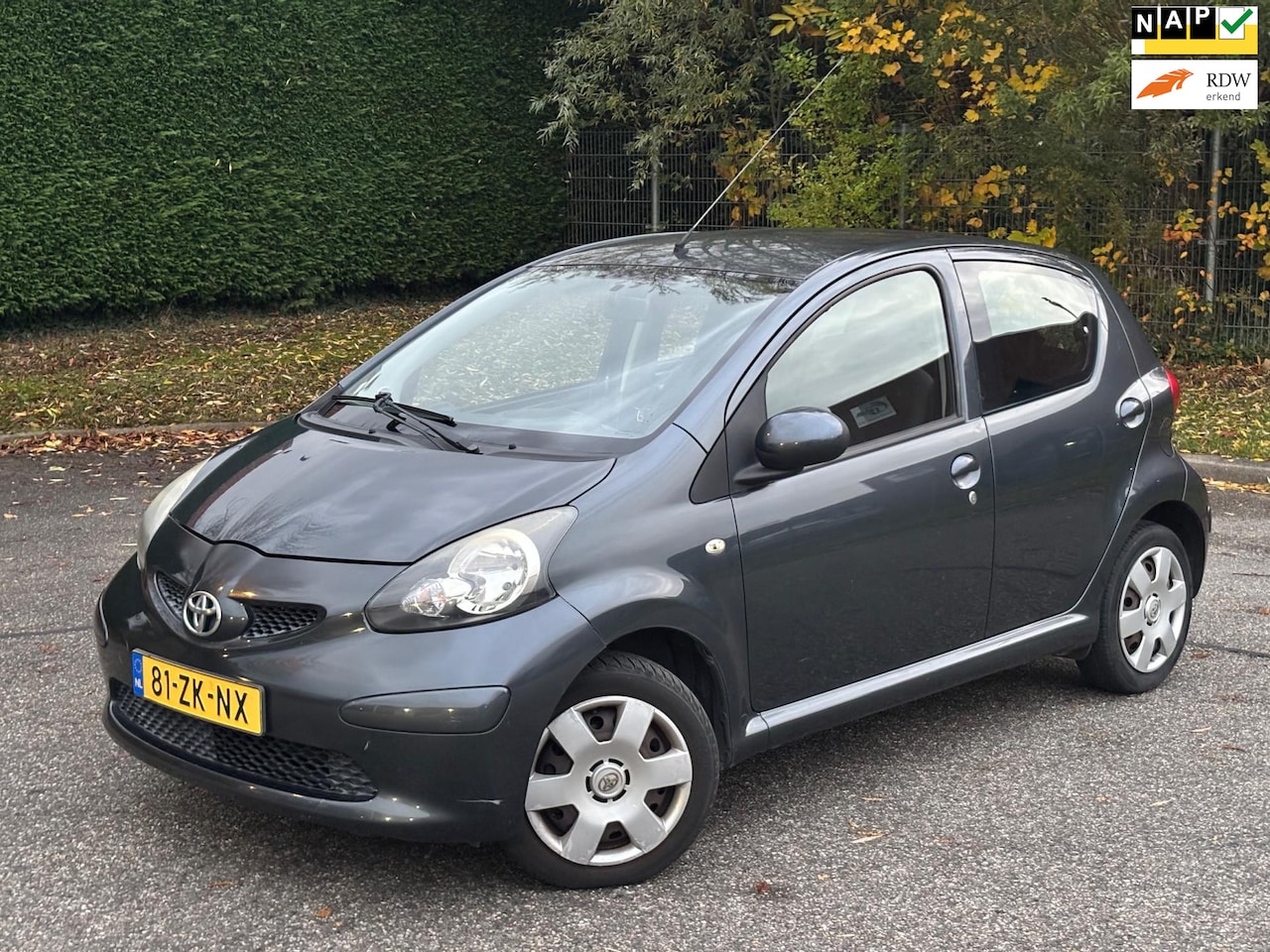 Toyota Aygo - 1.0-12V + | El. Ramen | Lage KM NAP! | 5-drs | Rijdt en schakelt goed! - AutoWereld.nl