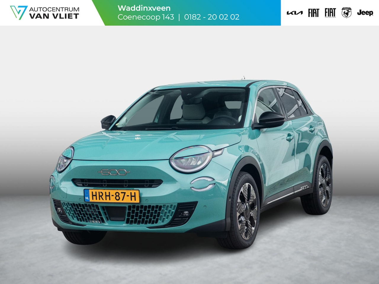 Fiat 600 - 1.2 Hybrid La Prima | Clima | Adapt. Cruise | Camera | BSM | 18" | Stoelverwarming | Apple - AutoWereld.nl