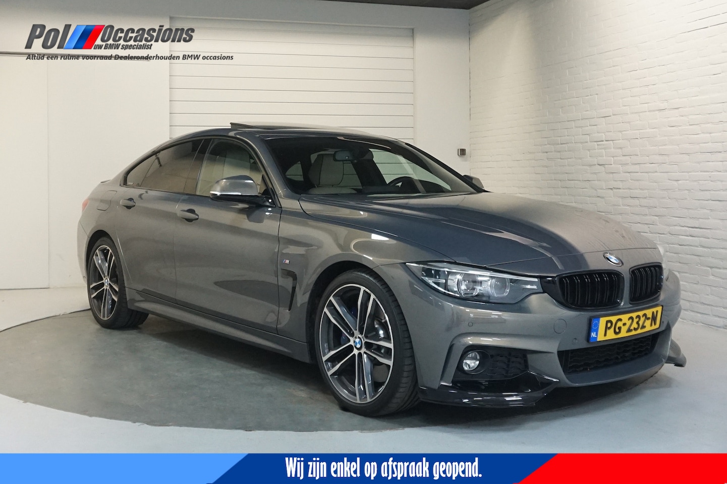 BMW 4-serie Gran Coupé - 430i Individual | M-Pakket | Merinoleer | Carplay - AutoWereld.nl