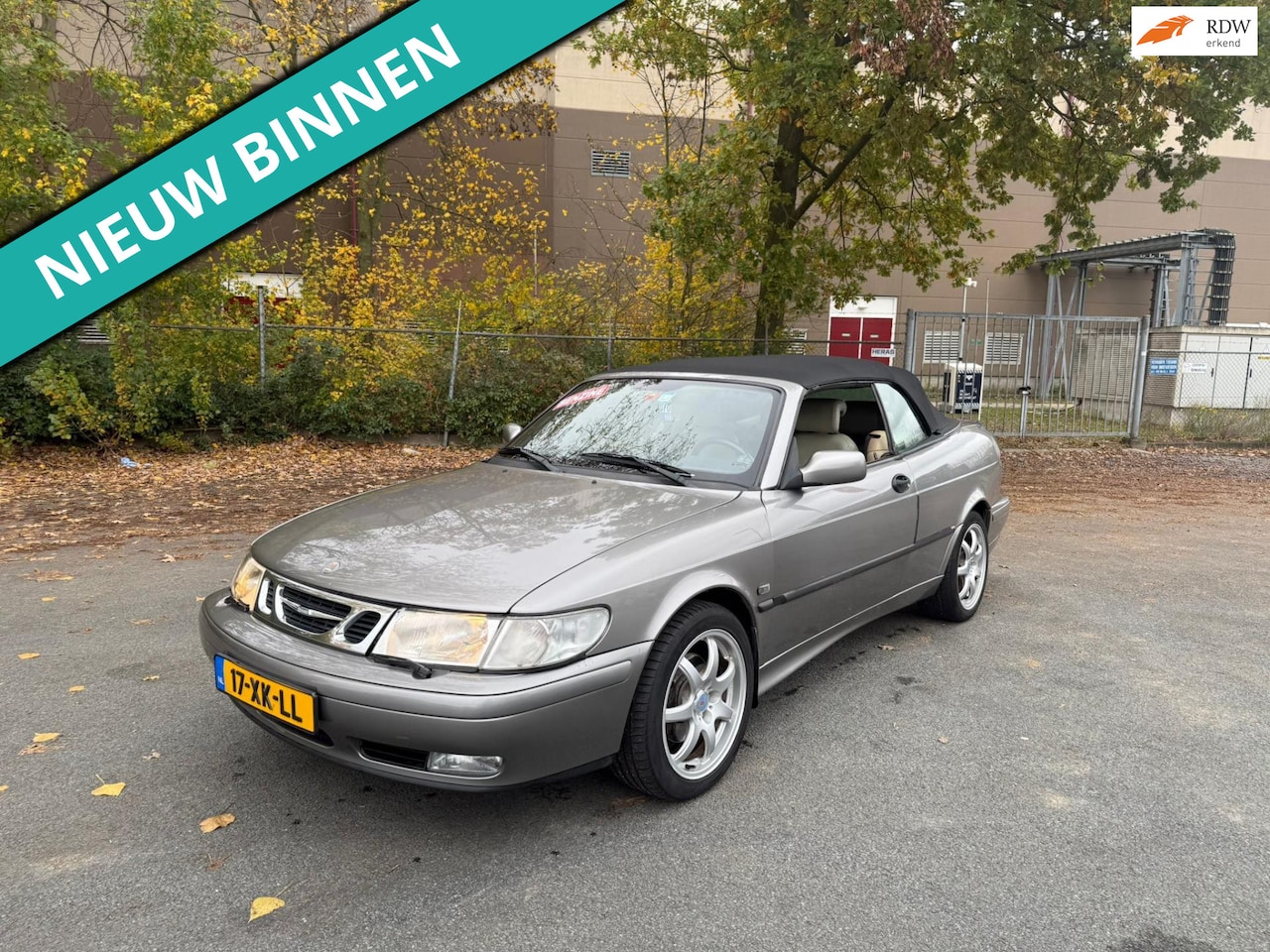 Saab 9-3 Cabrio - 2.0t Anniversary LEUKE AUTO RIJDT EN SCHAKELT GOED - AutoWereld.nl