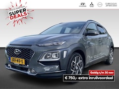 Hyundai Kona - 1.6 GDI HEV Fashion Design | halfleder | blind-spot | 18" velgen | Apple Carplay/Android A