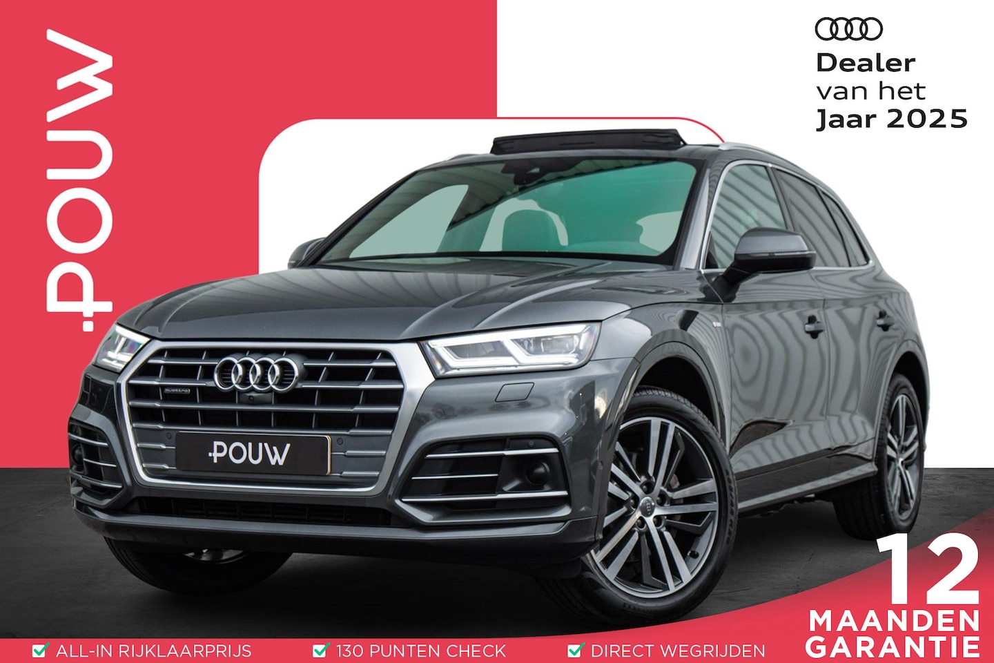 Audi Q5 - 2.0 TFSI 252pk quattro Sport S Line Edition | Panoramadak | Trekhaak - AutoWereld.nl