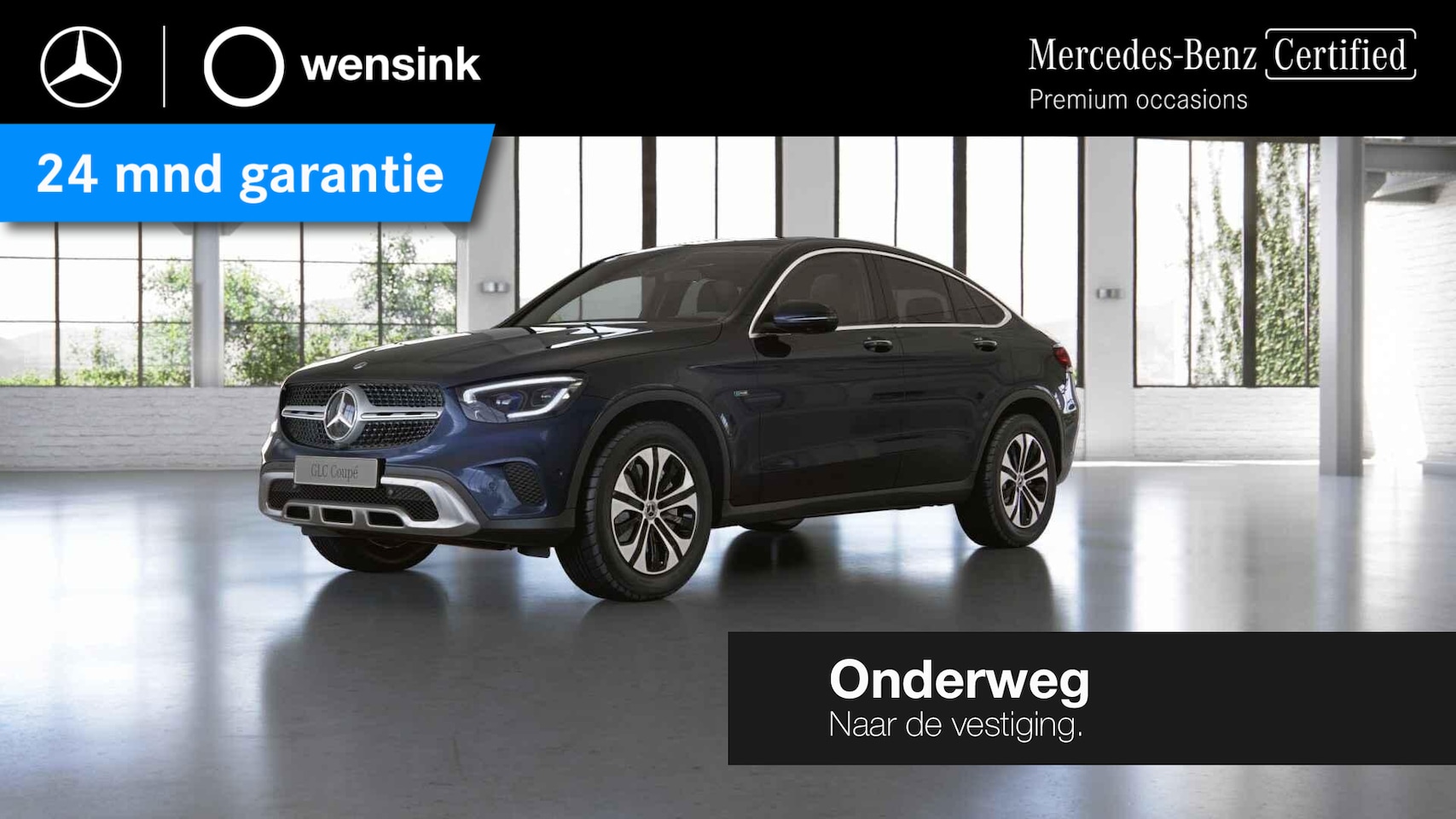 Mercedes-Benz GLC-klasse Coupé - 300e 4MATIC Premium Plus | Schuif/kanteldak | Multibeam | Burmester | Memory | Widescreen - AutoWereld.nl