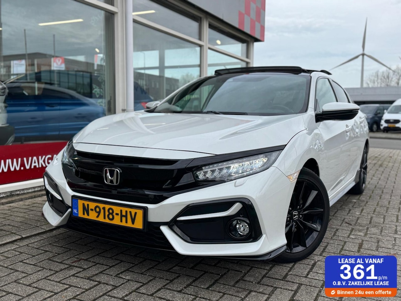Honda Civic - 1.5 i-VTEC Sport Plus NL auto - AutoWereld.nl