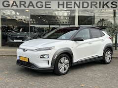 Hyundai Kona Electric - EV Premium 64 kWh 3 fase | Leder | Two Tone Black | Climate | occasion